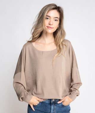 Zhrill Sweatshirt Pullover TALIA Taupe (0-tlg)