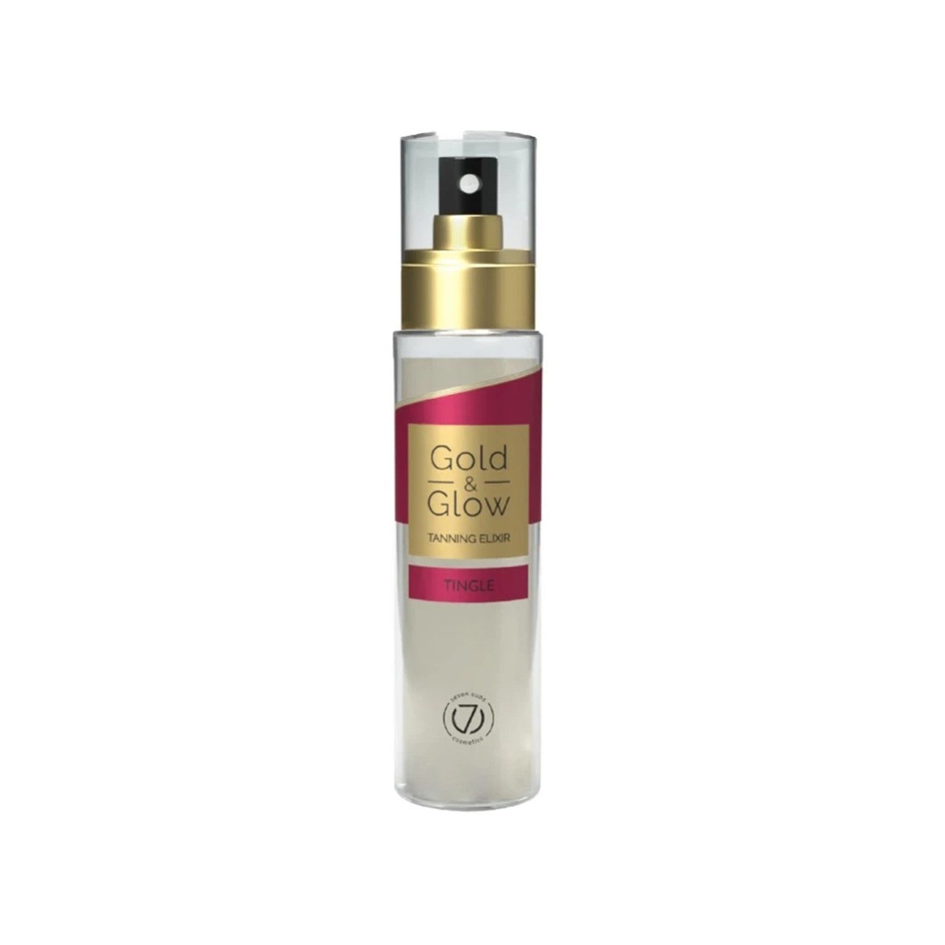 7Suns Selbstbräunungsöl 7suns Gold & Glow TINGLE 100 ml, Hot Tingle-Effekt