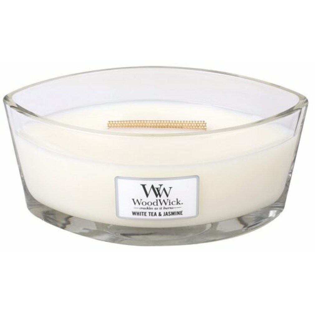 Woodwick Duftkerze White Tea & Jasmine Duftkerze 453,6 g günstig online kaufen