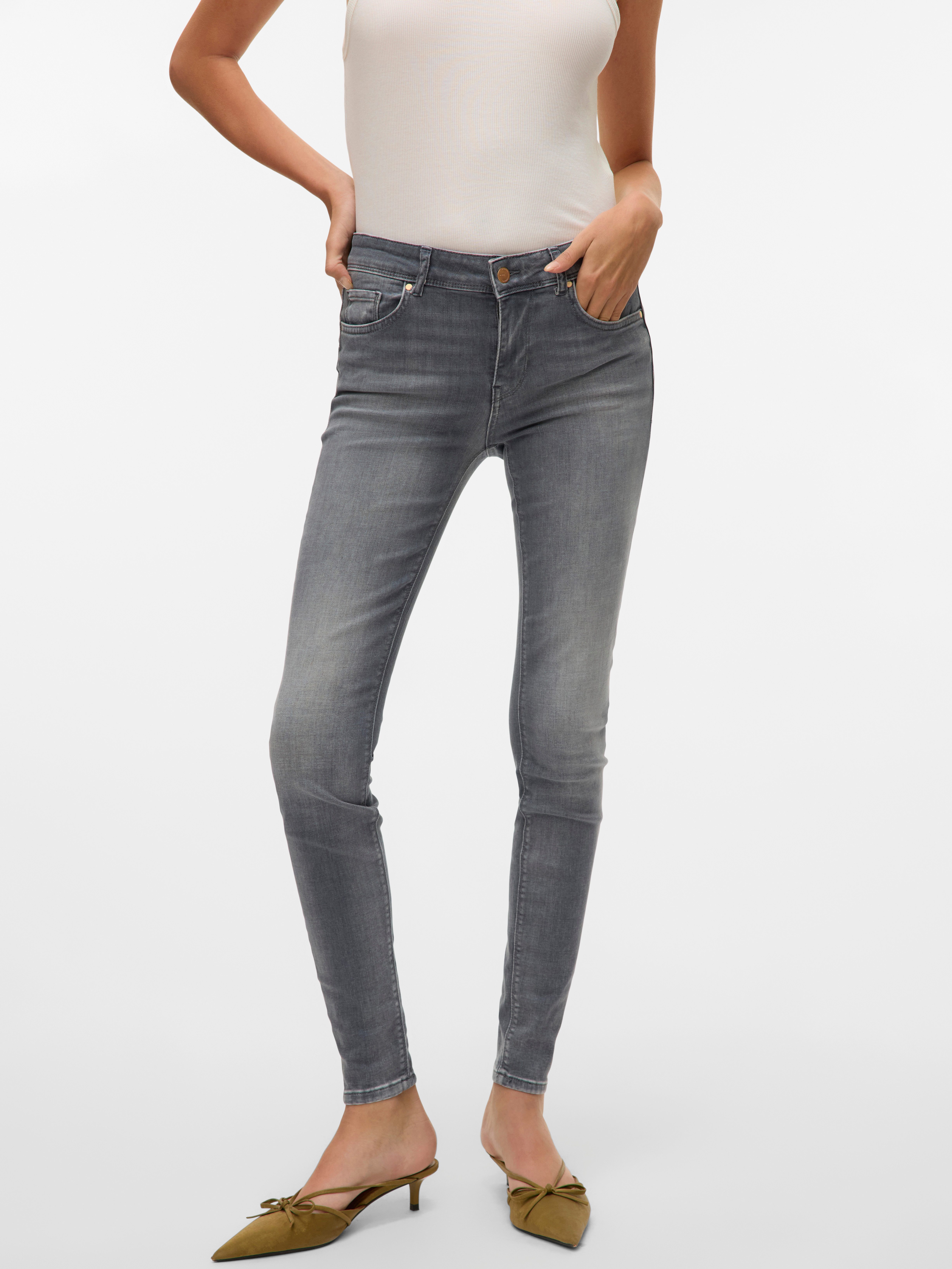 Vero Moda Skinny-fit-Jeans VMLUX MR SLIM JEANS