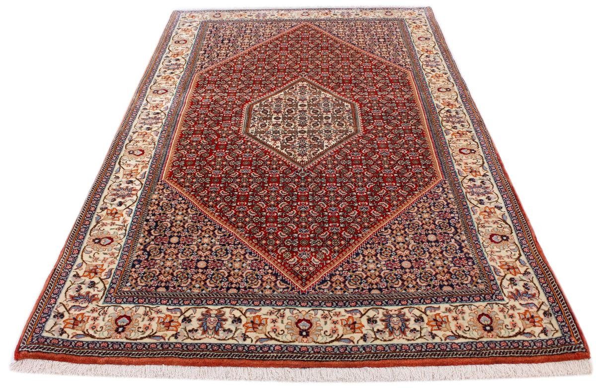 Orientteppich Bidjar Tekab 142x234 Handgeknüpfter Orientteppich / Perserteppich, Nain Trading, rechteckig, Höhe: 15 mm