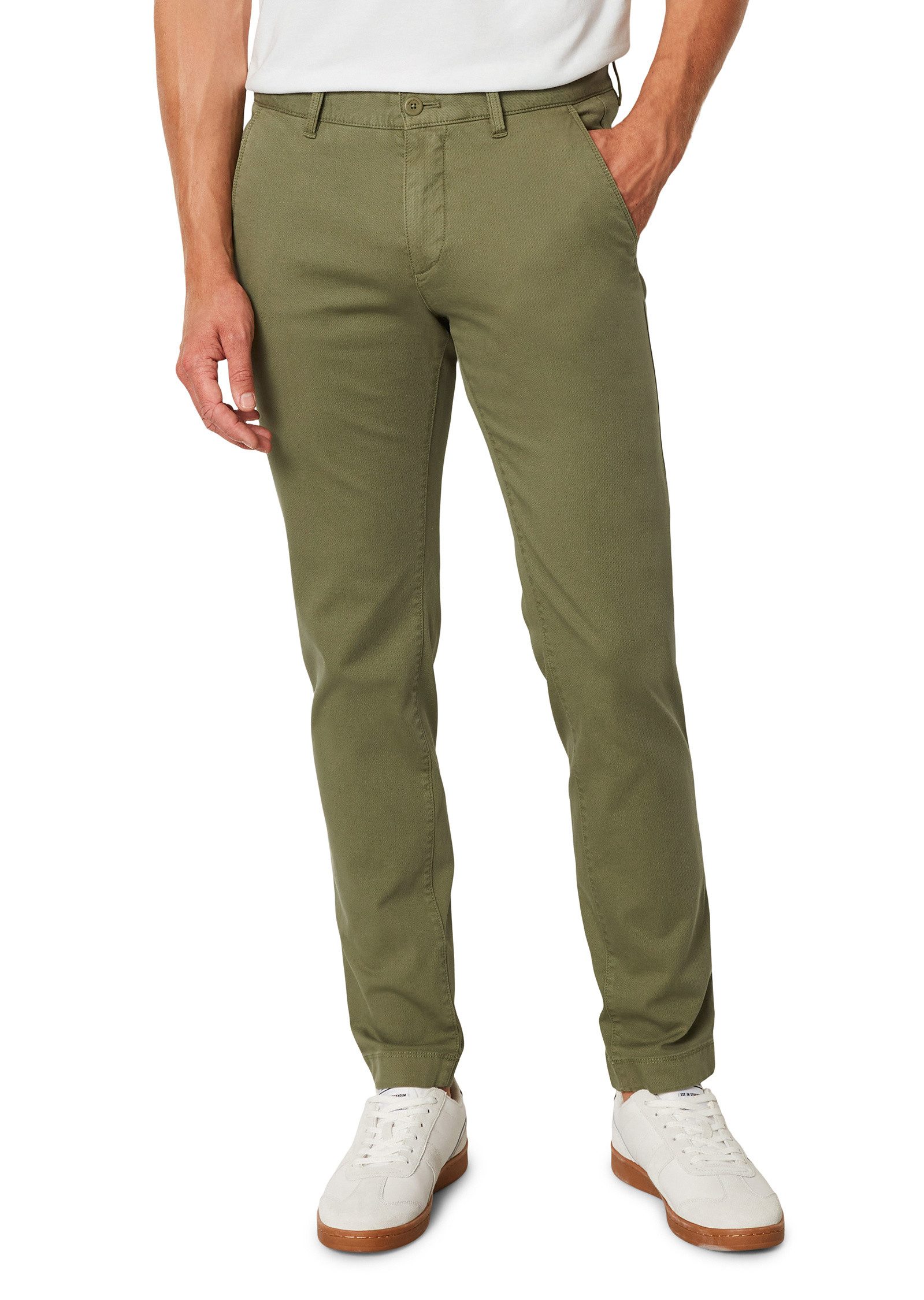 Marc O'Polo Chinohose aus Bio-Baumwoll-Mix günstig online kaufen