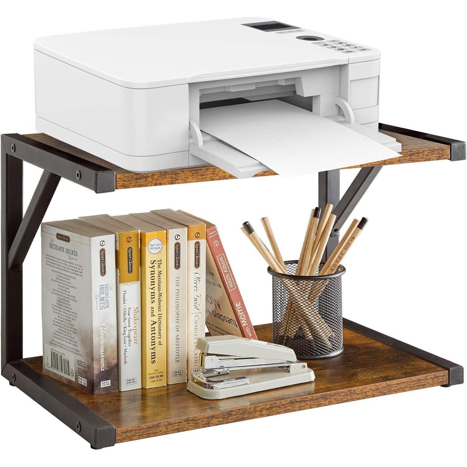 LuxusKollektion Druckertisch Unter Schreibtisch Druckerständer 2 günstig online kaufen