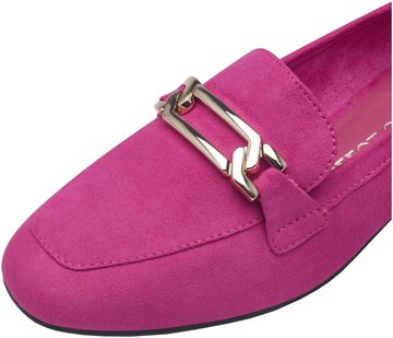 MARCO TOZZI Loafer Slipper, Business Schuh, Festtagsschuh mit elegantem Zierriegel