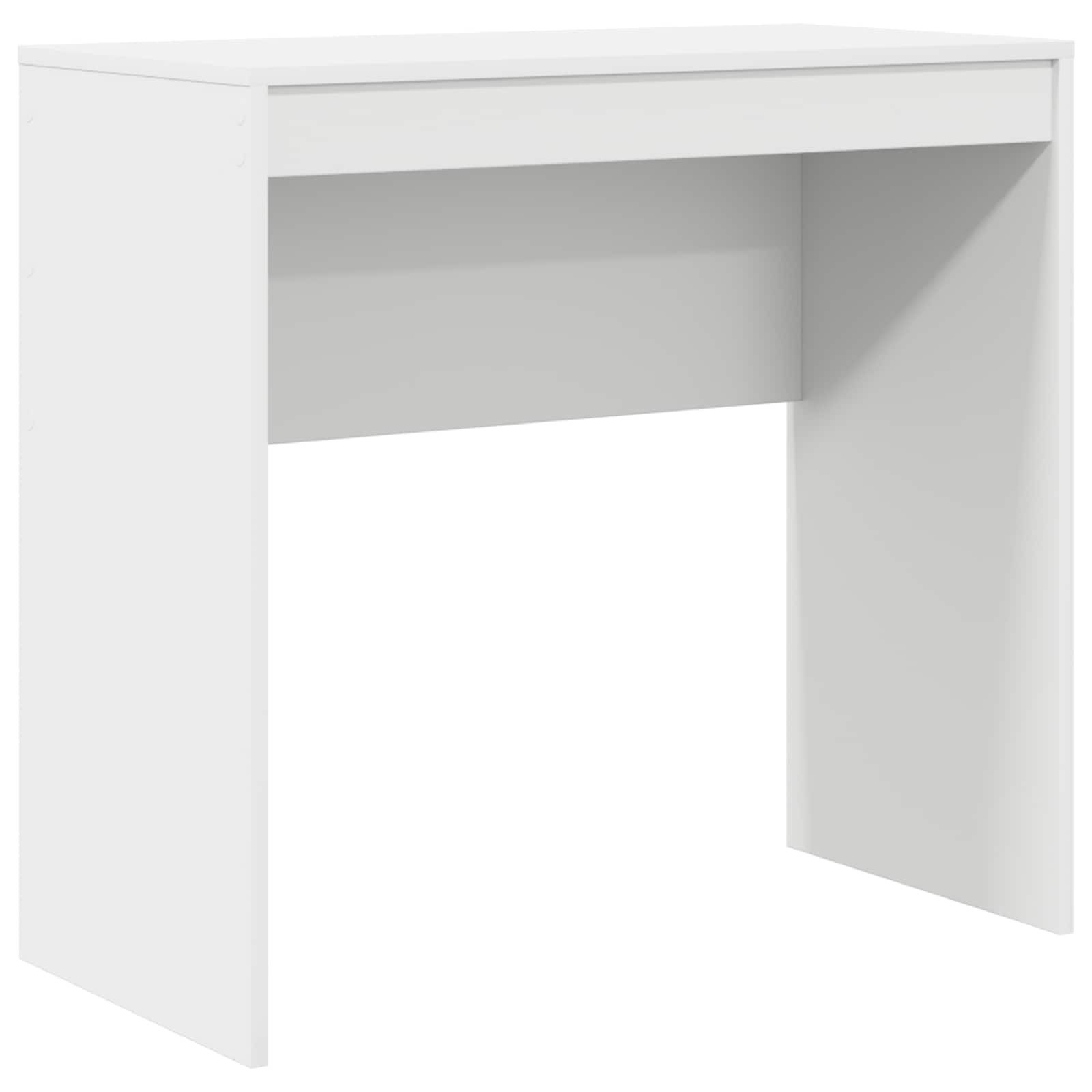 vidaXL Schreibtisch Schreibtisch Weiß 80 x 40 x 76 cm (1-St)