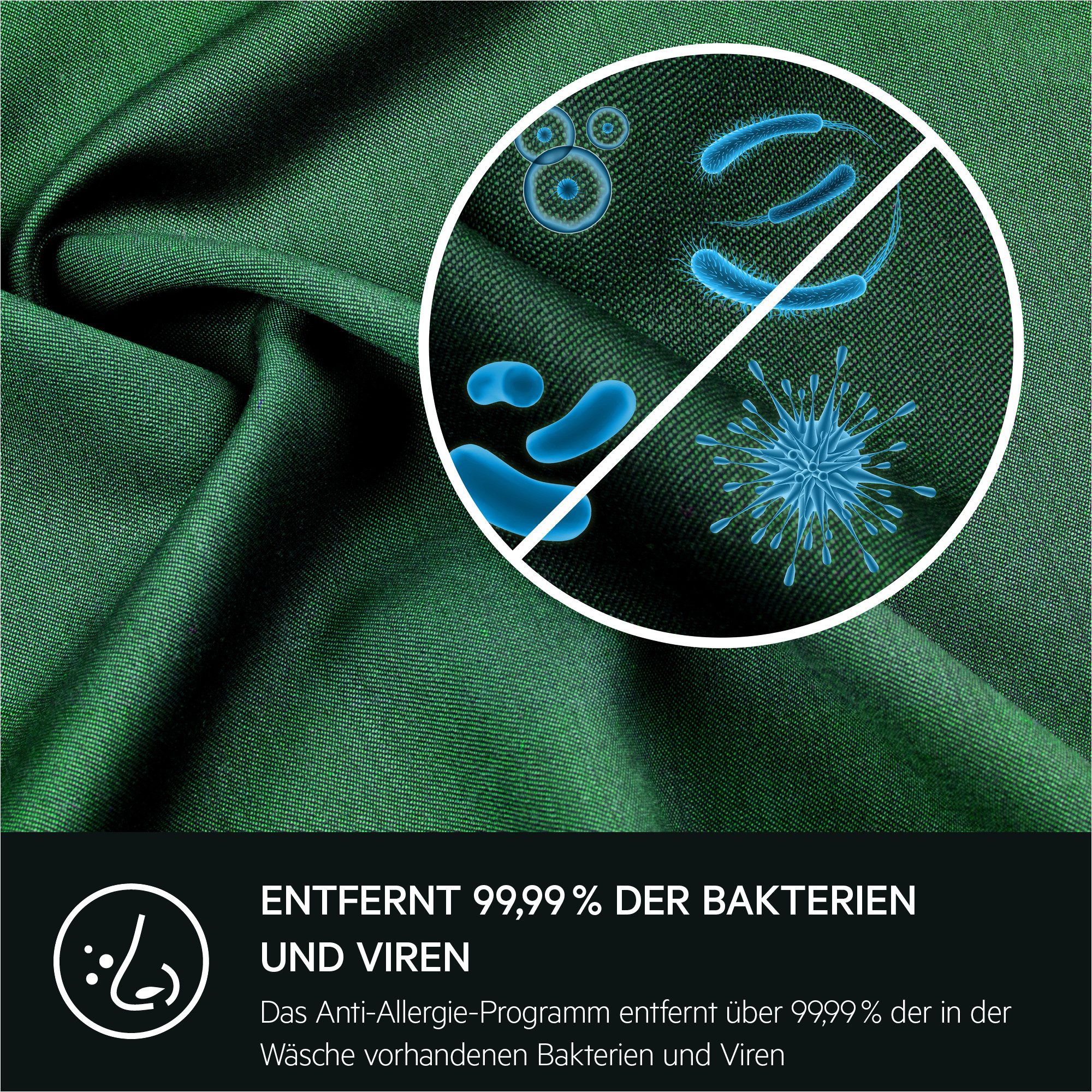 AEG Waschmaschine Toplader 6000 ProSense® LTR6A360TL, 6 kg, 1300 U/min, Anti-Allergie-Programm: Entfernt zuverlässig Viren und Bakterien – Bild 5 von 5