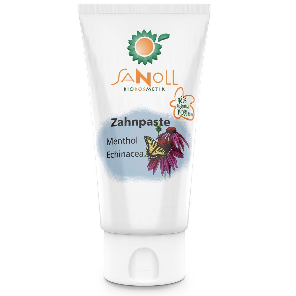 Sanoll Zahnpasta Zahnpaste Menthol-Echinacea, 75 ml