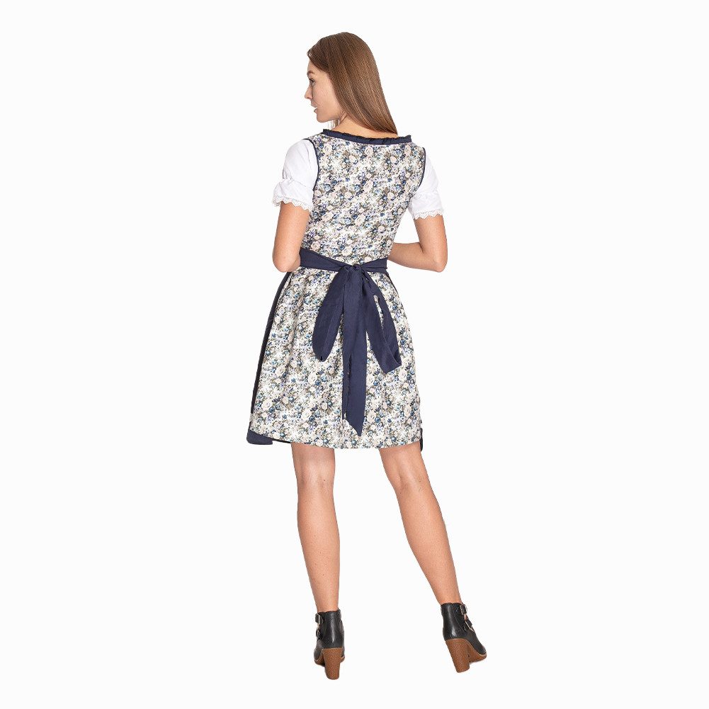 MIESEPETER Trachten-Kostüm, Kostüm-Set bestehend aus Bluse, Kleid und Schürze