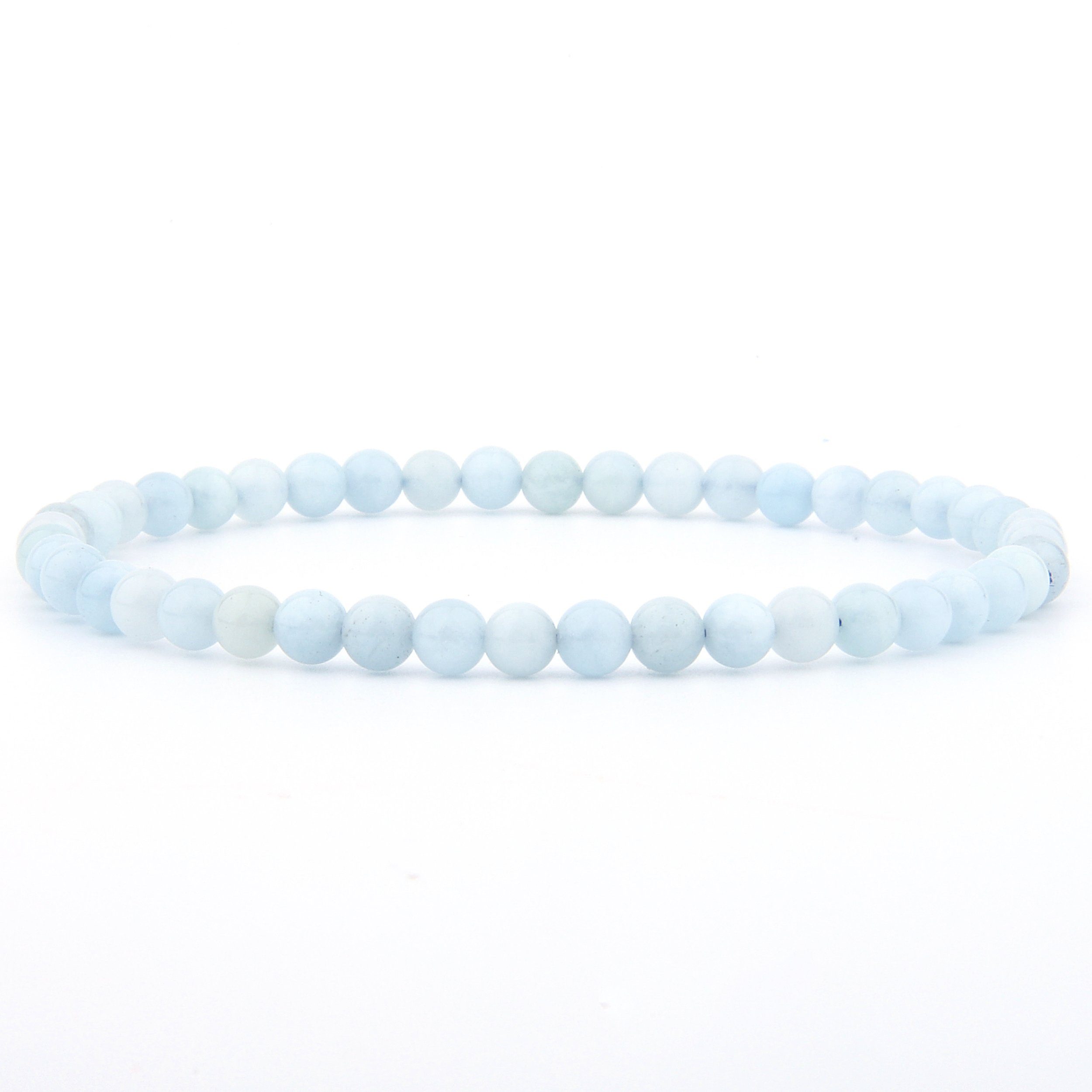 Vascavi Armband Aquamarin Edelstein Perlenarmband, Made günstig online kaufen