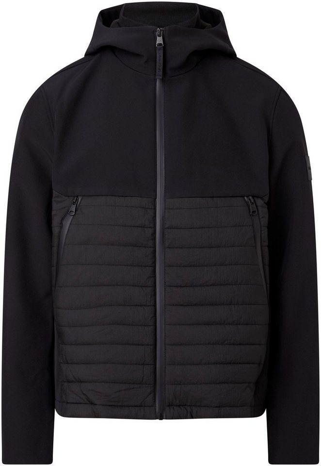 Calvin Klein Outdoorjacke QUILTED MIX MEDIA JACKET HOOD