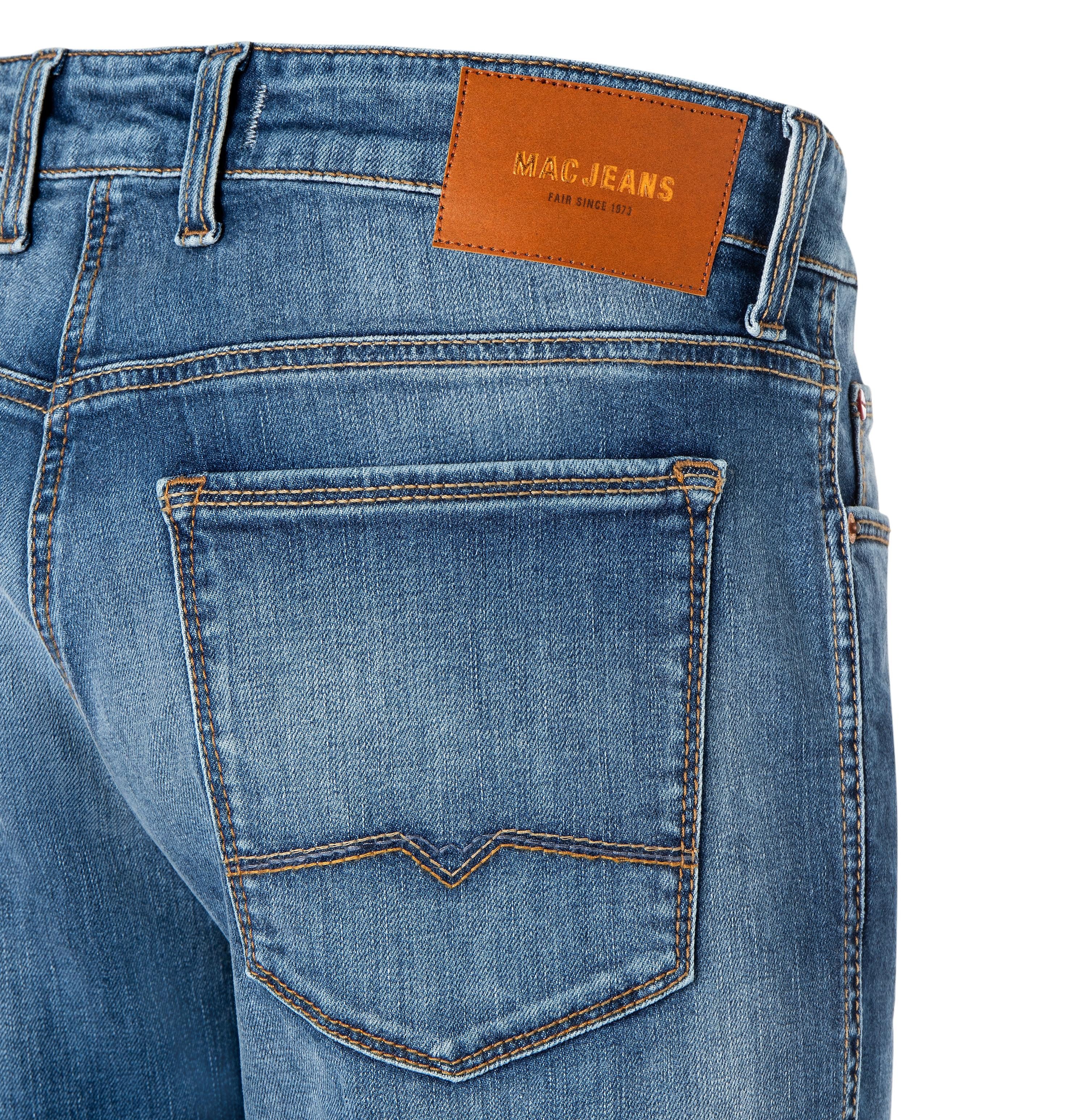 MAC 5-Pocket-Jeans Greg Tapered Fit Stretch Denim