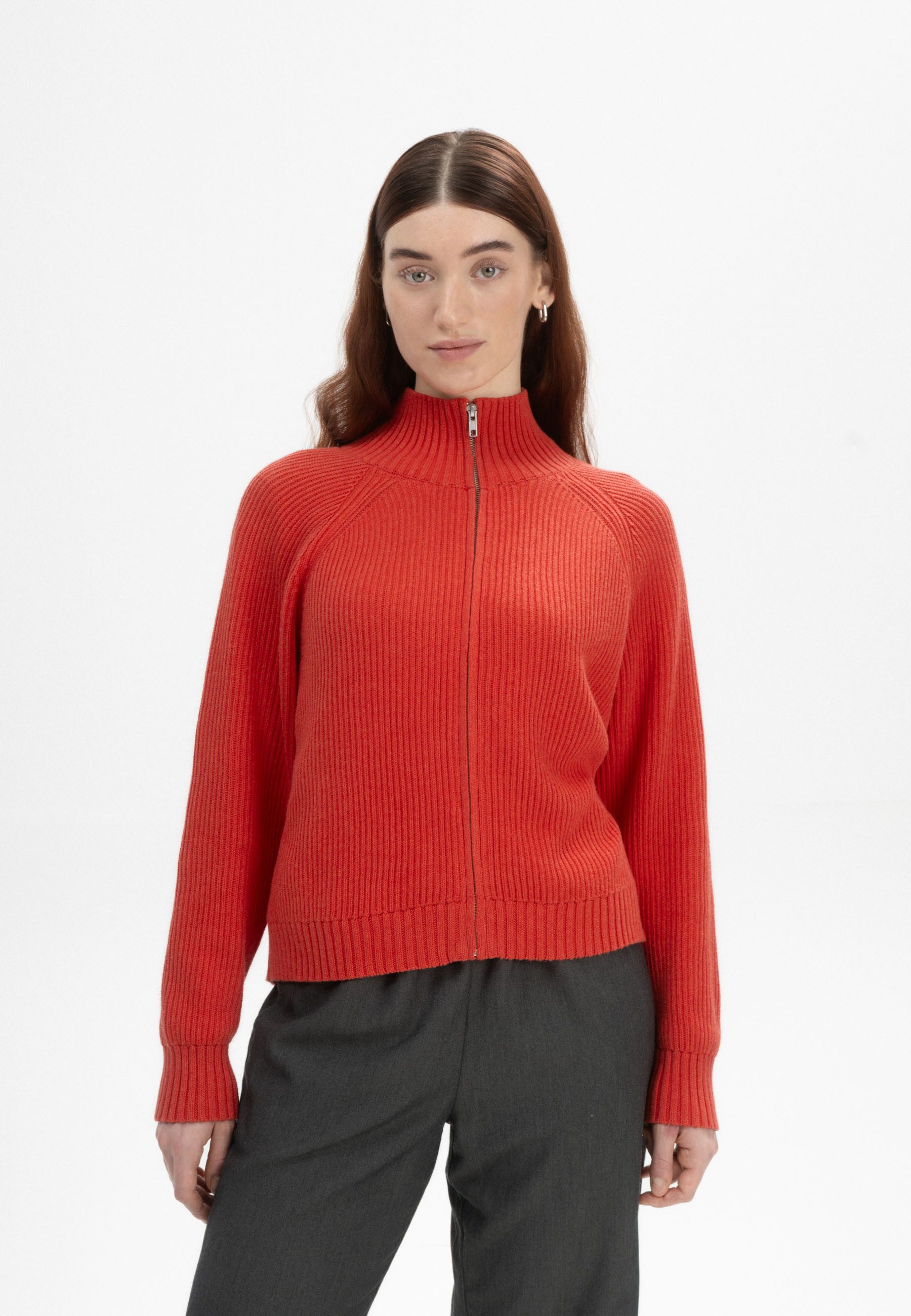 MELA Cardigan Damen Rippstrick Jacke KAMUKA günstig online kaufen