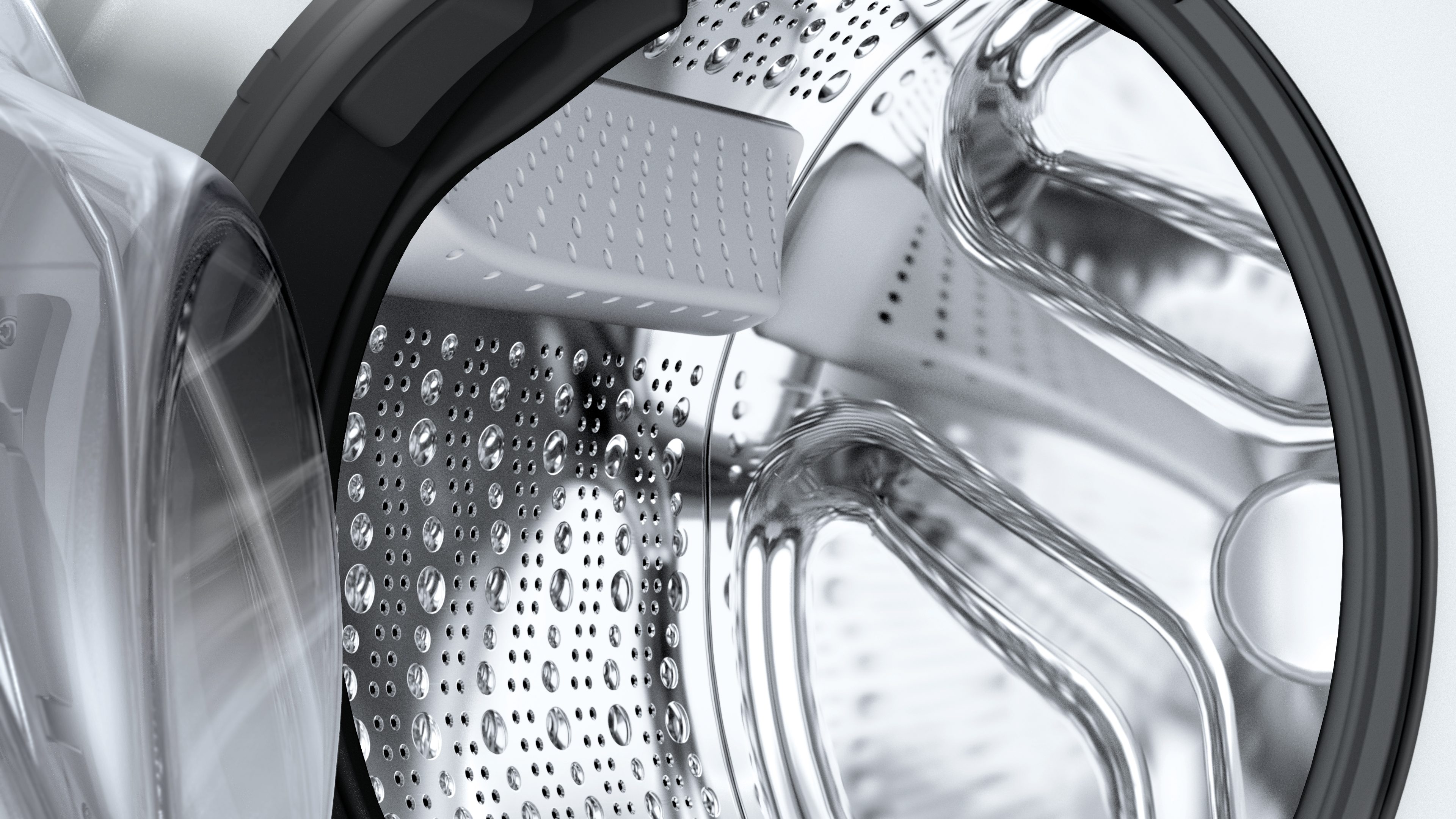 SIEMENS Waschmaschine iQ500 WU14UT42, 9 kg, 1400 U/min, Unterbaufähig, Outdoor-Programm, aquaStop®, Kurzprogramme – Bild 4 von 5