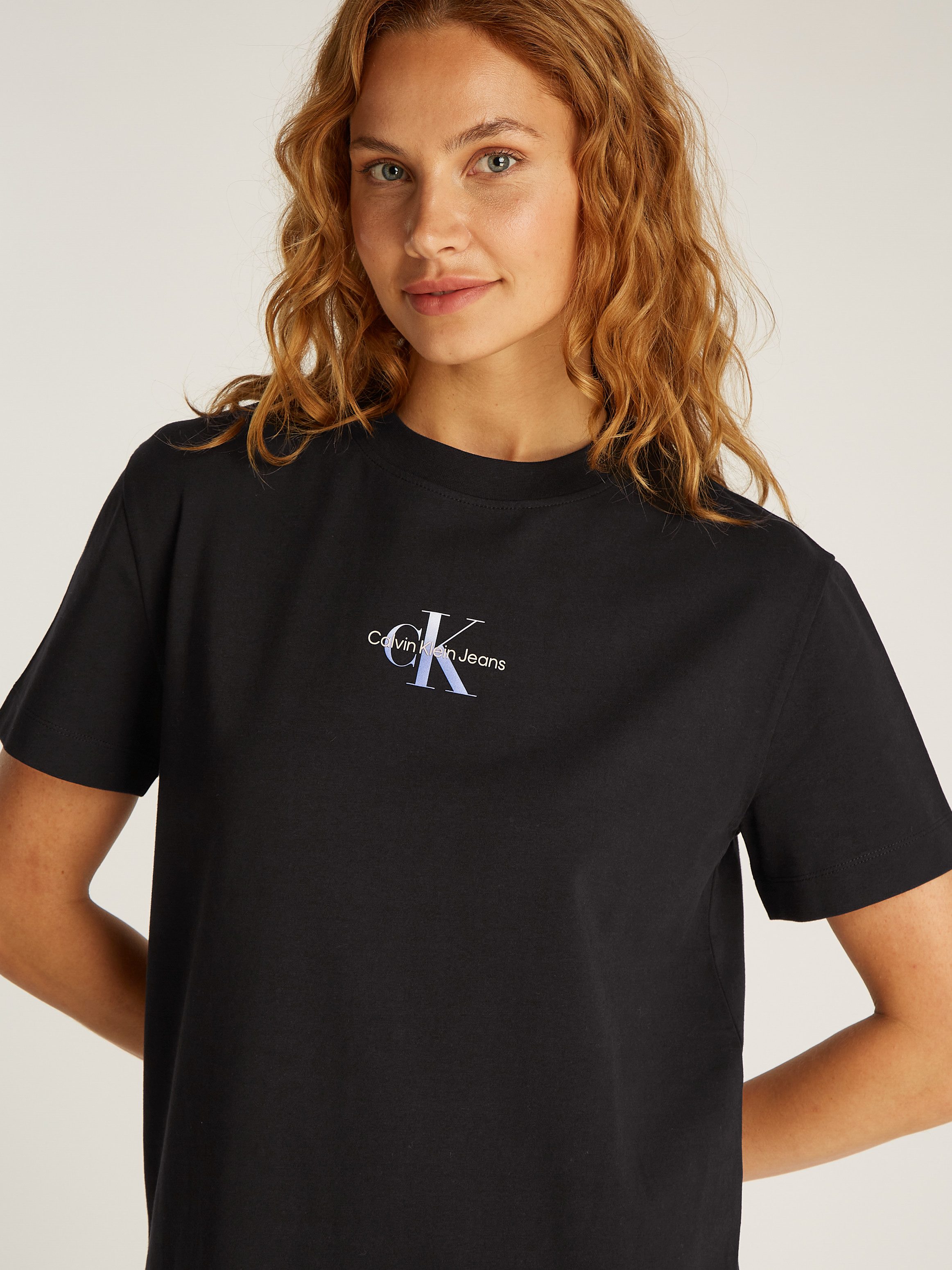 Calvin Klein Jeans Shirtkleid GRADIENT MONOLOGO günstig online kaufen