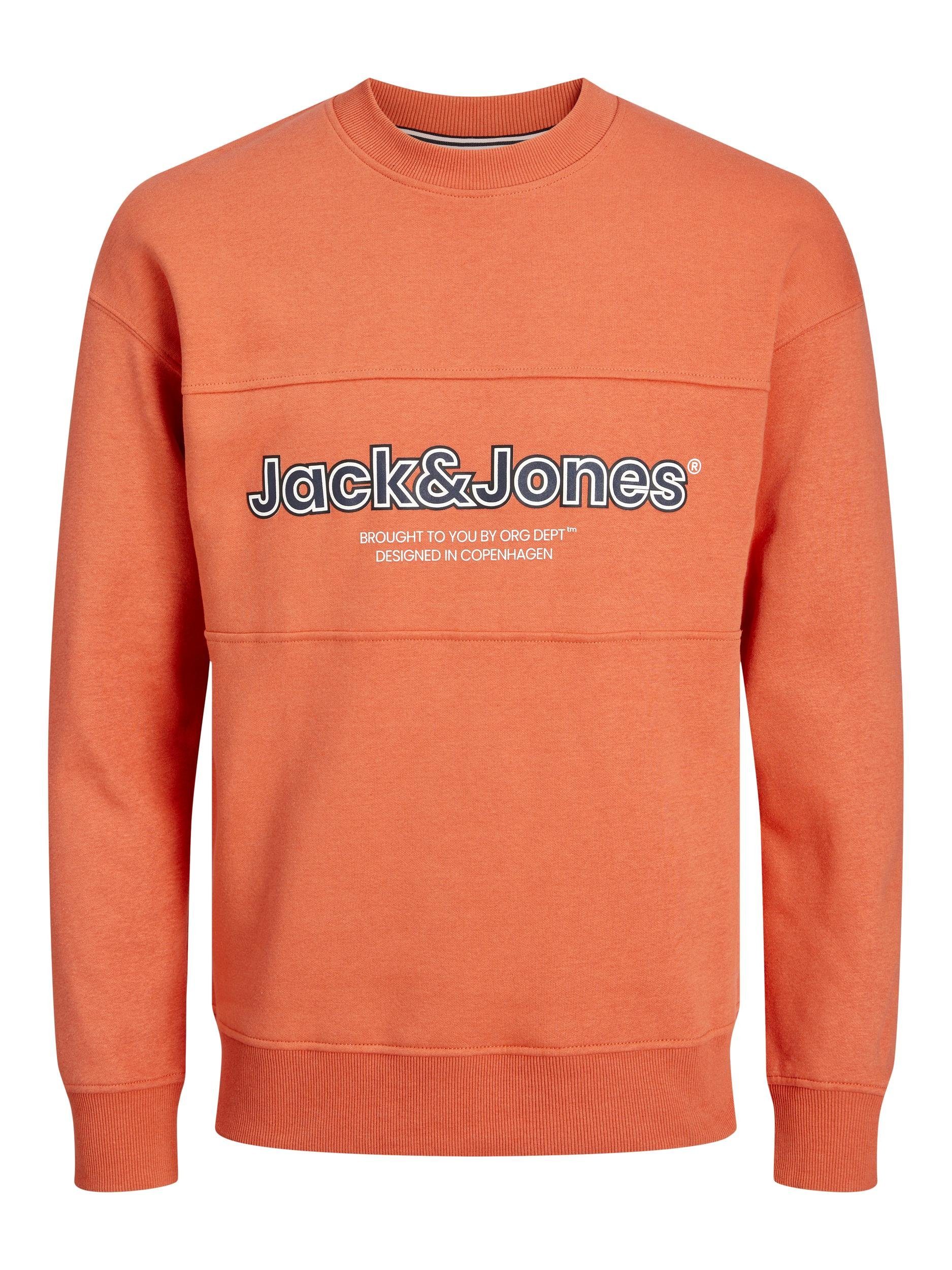 Jack & Jones Junior Sweatshirt JORLAKEWOOD SWEAT CREW NECK BF JNR ginger