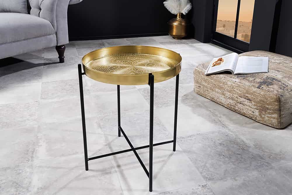 Sitheim-Europe Beistelltisch CASABLANCA Runder Beistelltisch 50cm günstig online kaufen