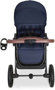 Hauck Sport-Kinderwagen Walk N Care, dark navy blue, mit höhenverstellbarem Sitz