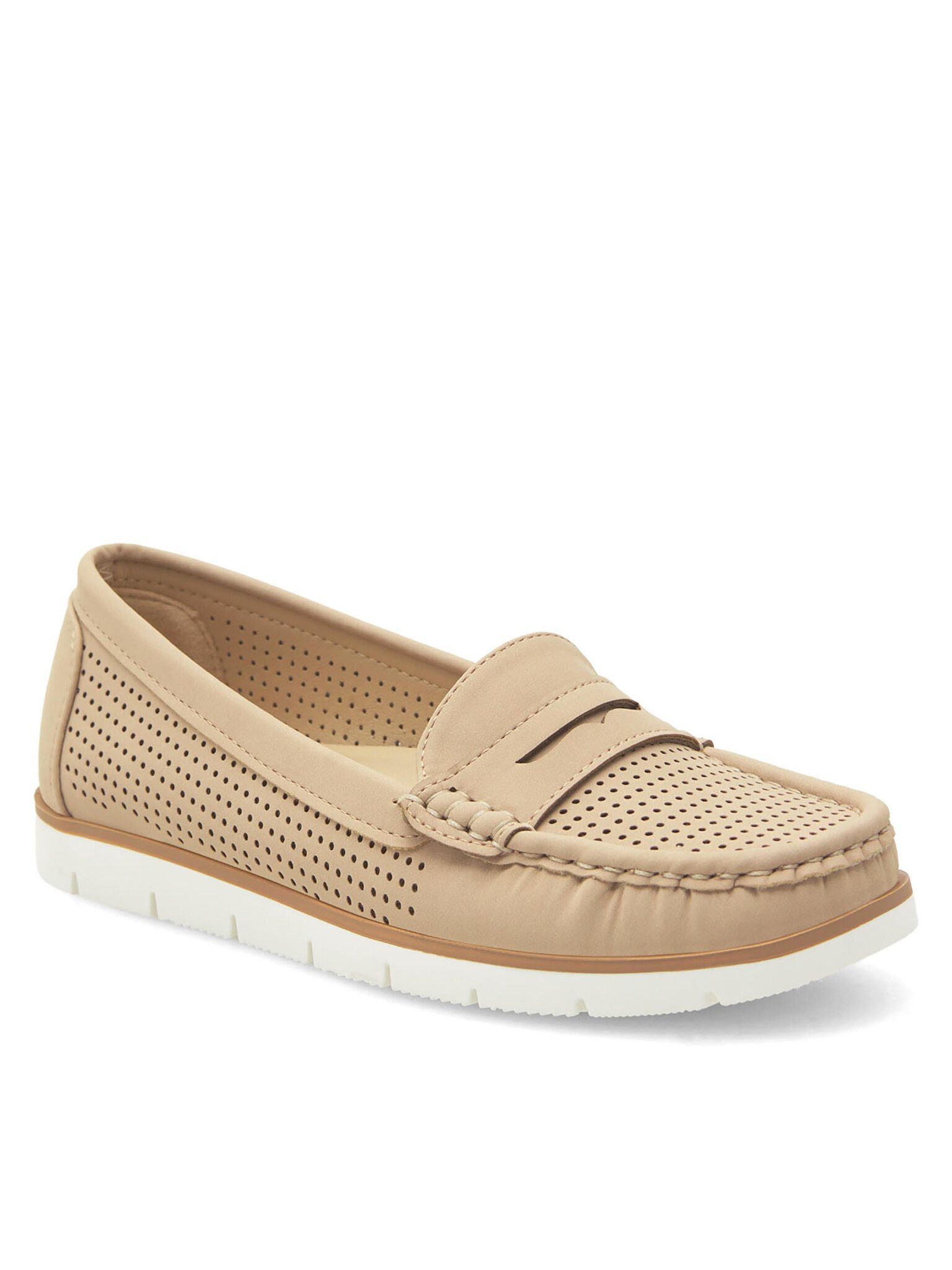 Mokassins WYL3648-1B Beige Mokassin