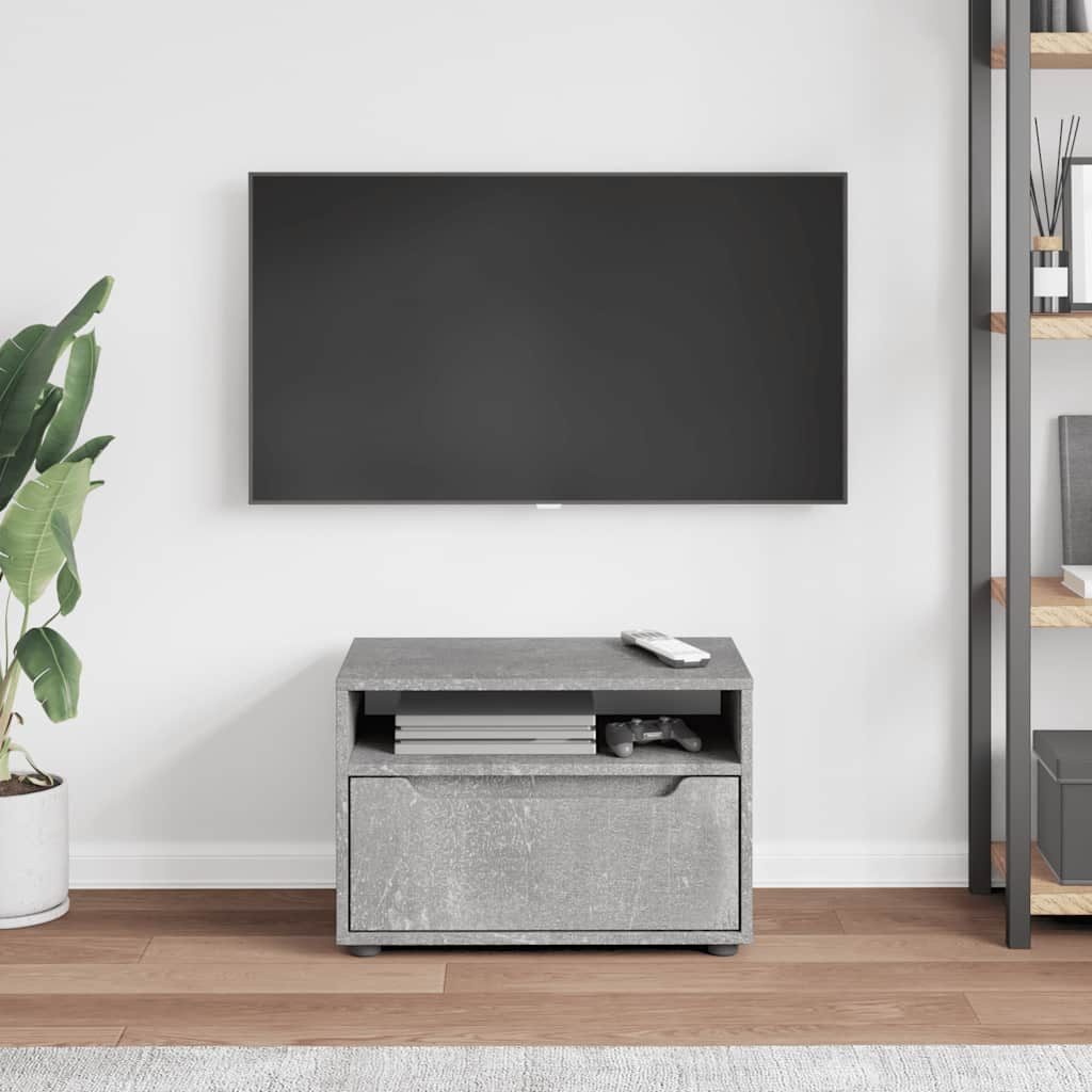 vidaXL TV-Schrank TV-Schrank VISNES Betongrau 60x40x38 günstig online kaufen