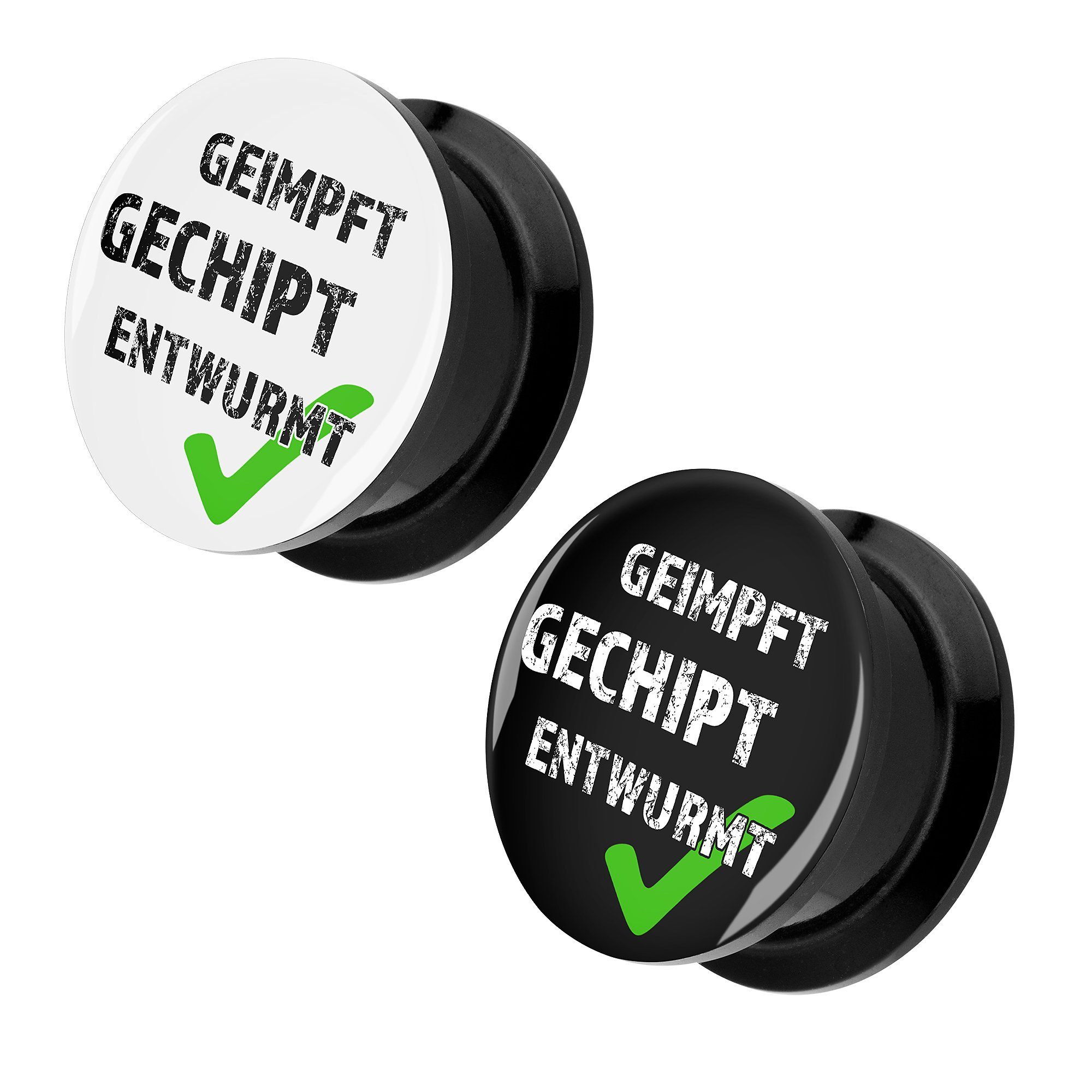 Taffstyle Plug Picture Plug Piercing mit günstig online kaufen