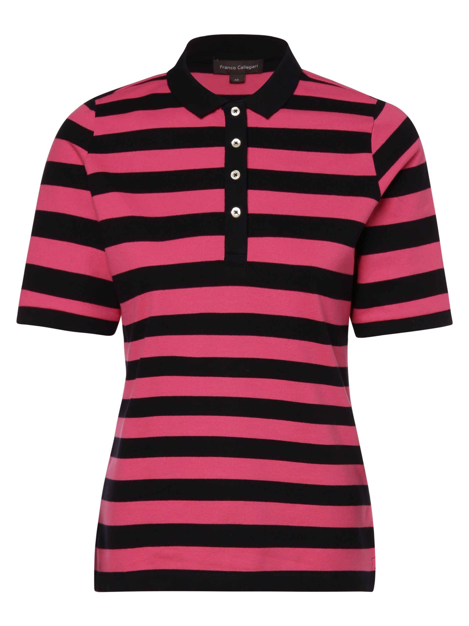 Franco Callegari Poloshirt marine pink | Poloshirts