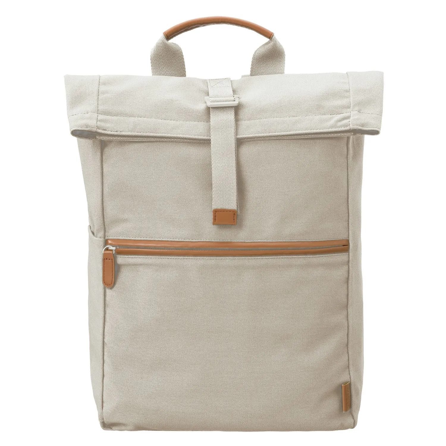 Boni-Shop Rucksack Fresk Rücksack - Uni Large, 40x35x14 cm, Farbe: Sandshell
