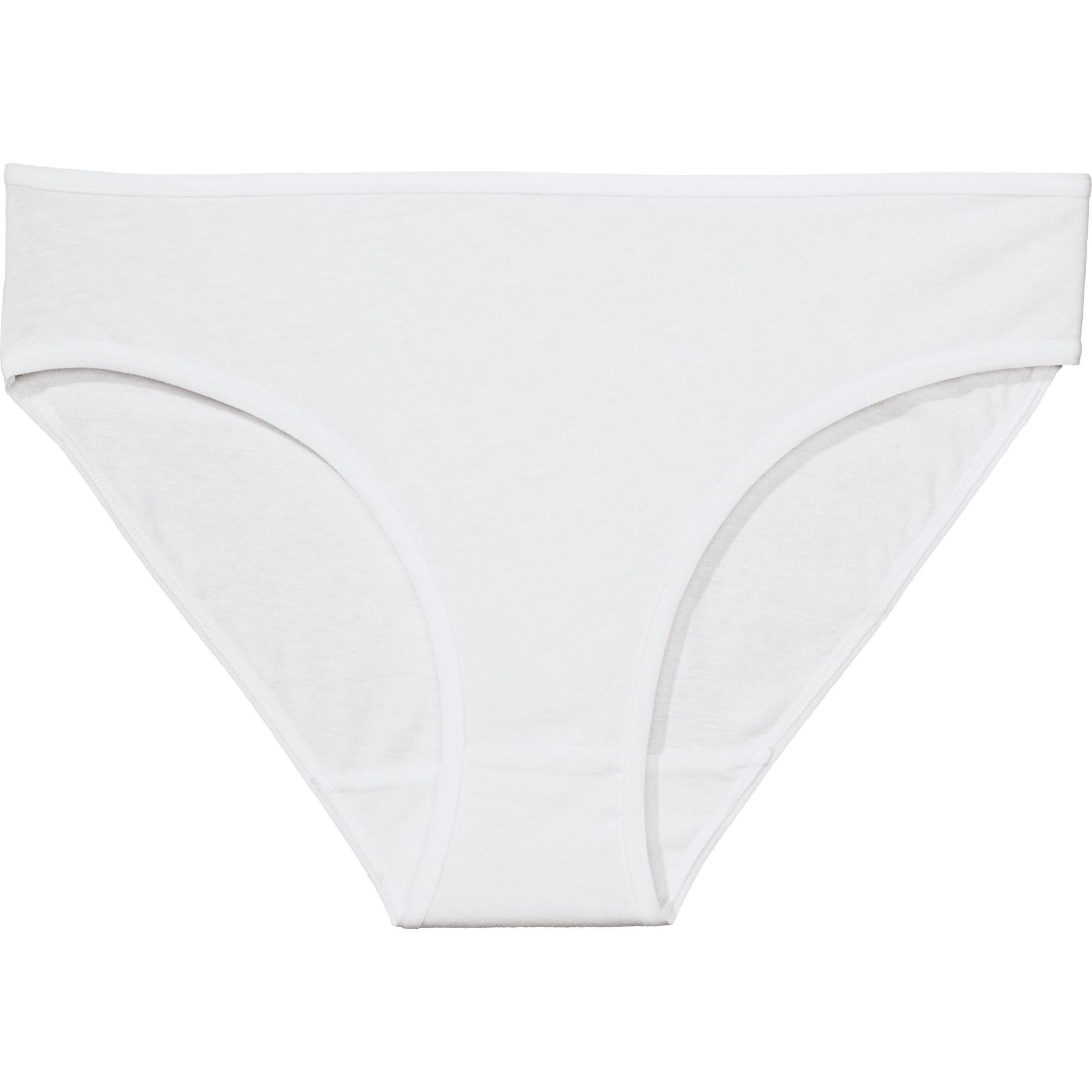 REDBEST Slip Damen-Slip 5er-Pack Single-Jersey Uni: 3 Slips/Streifen: gestrickter Ringel, 2 Slips – Bild 5 von 5