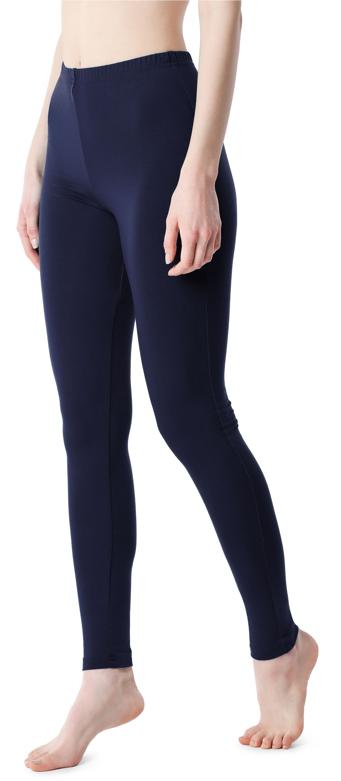 Bellivalini Leggings Damen Lange Hose Freizeithose mit bequemem Bund BLV50- günstig online kaufen