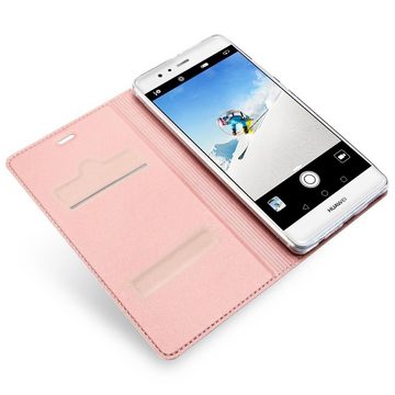 CoolGadget Handyhülle Magnet Case Handy Tasche für Huawei P10 5,1 Zoll, Hülle Klapphülle Ultra Slim Flip Cover für P10 Schutzhülle