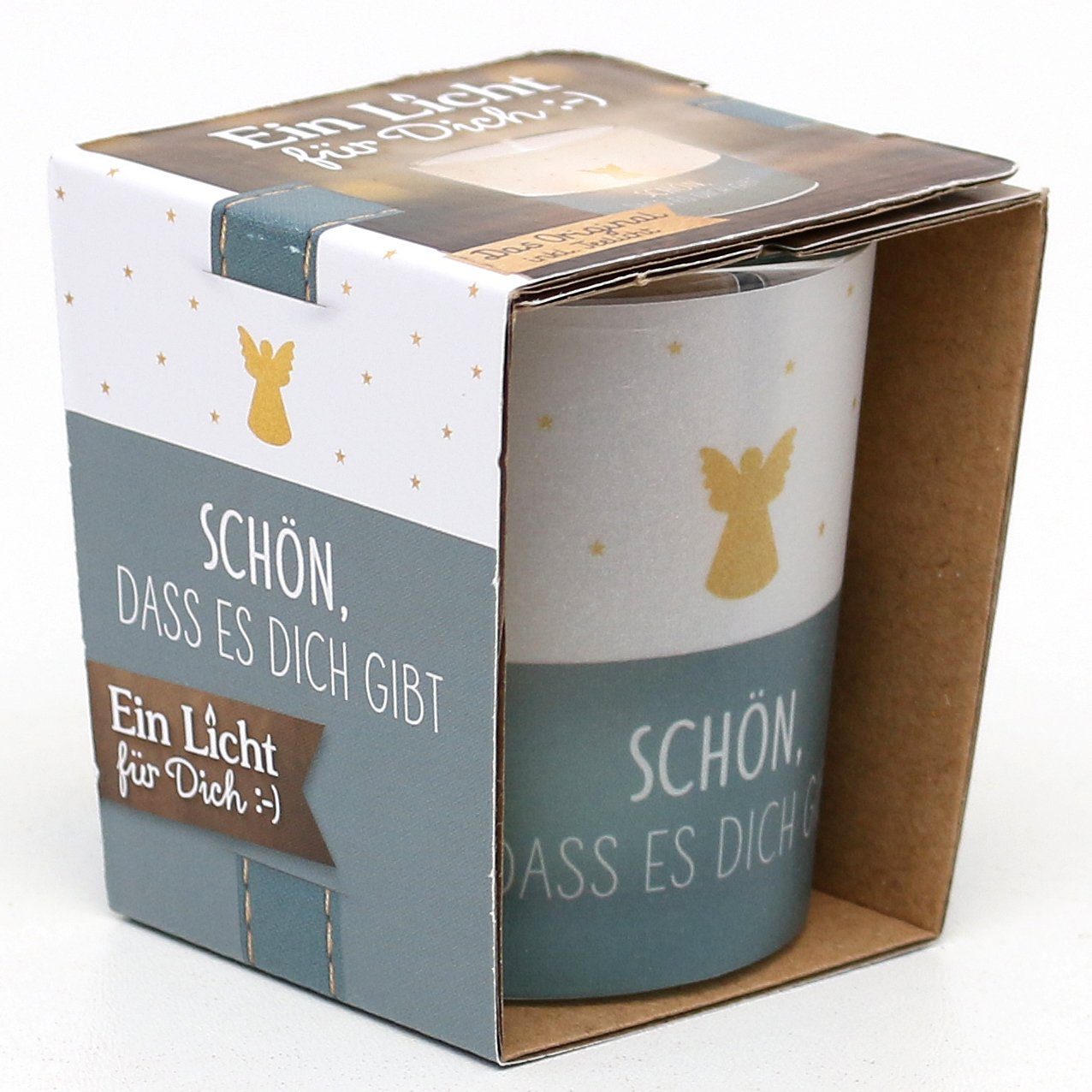 Dekohelden24 Windlicht Windlichtglas inkl.1 Teelicht, Schön, günstig online kaufen