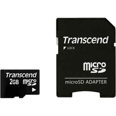 Transcend micro Secure Digital Card 2 GB Speicherkarte
