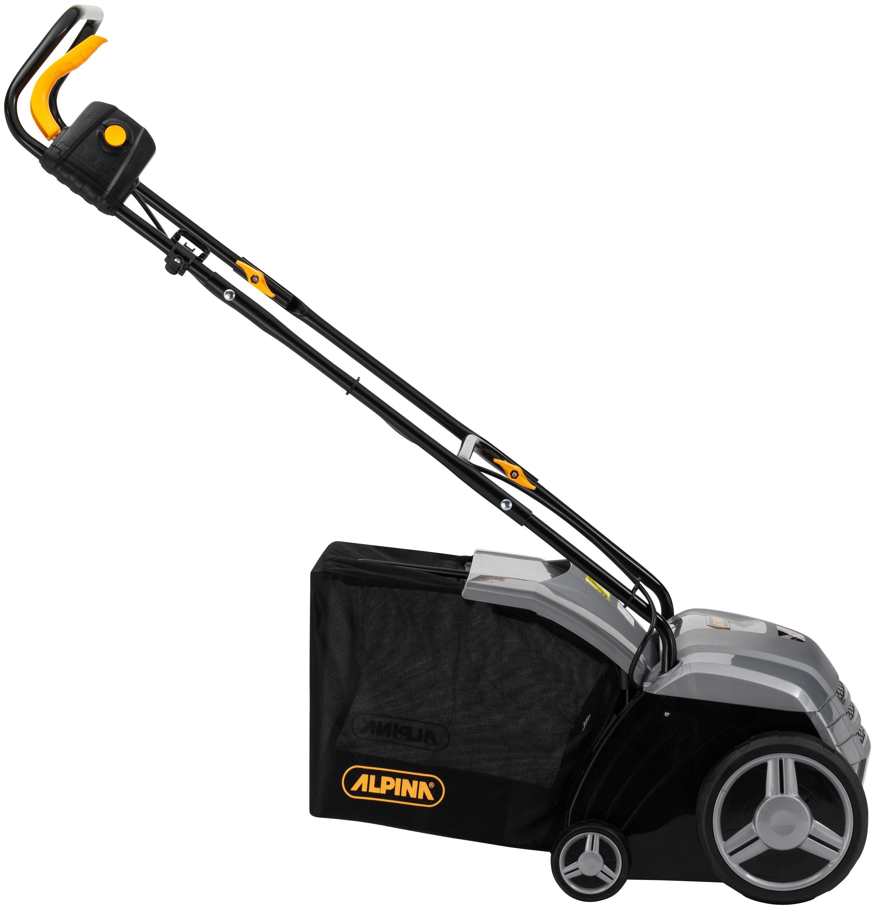 Alpina-Garden Elektro-Vertikutierer / Lüfter ASC 1.3 E, 32 cm Arbeitsbreite
