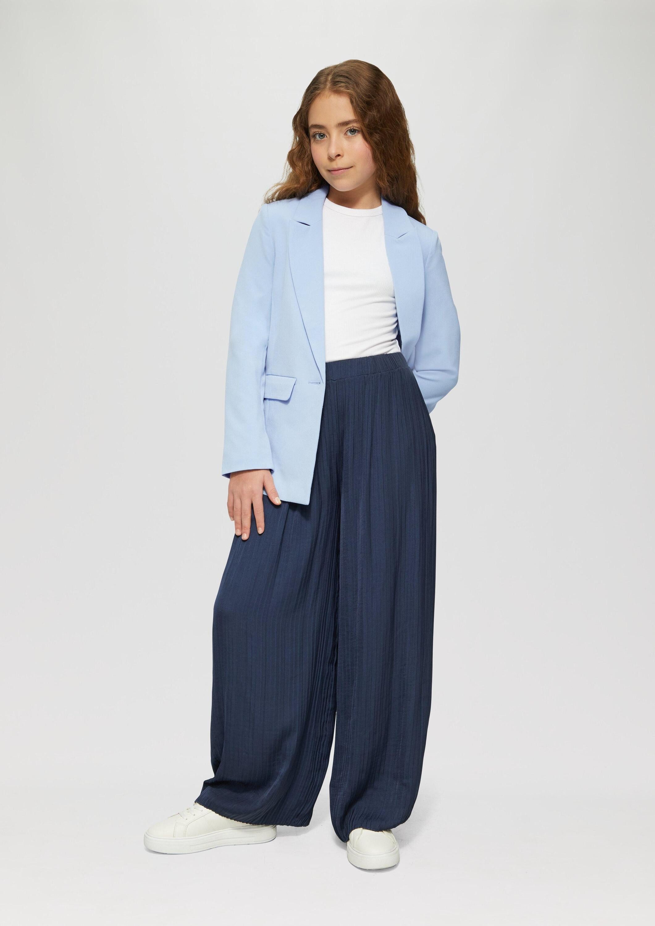 s.Oliver Jackenblazer Indoor-Blazer Twill-Blazer mit Taftfutter