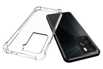 mtb more energy Smartphone-Hülle Clear Armor Soft für HTC U23 Pro (2QC9200,-9100,-B100, 6.7), mit Anti-Shock Verstärkung