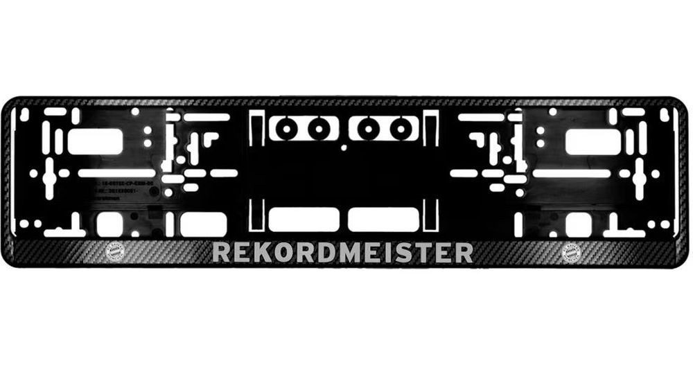 FC Bayern München Власник номерного знака Kennzeichenverstärker Rekordmeister