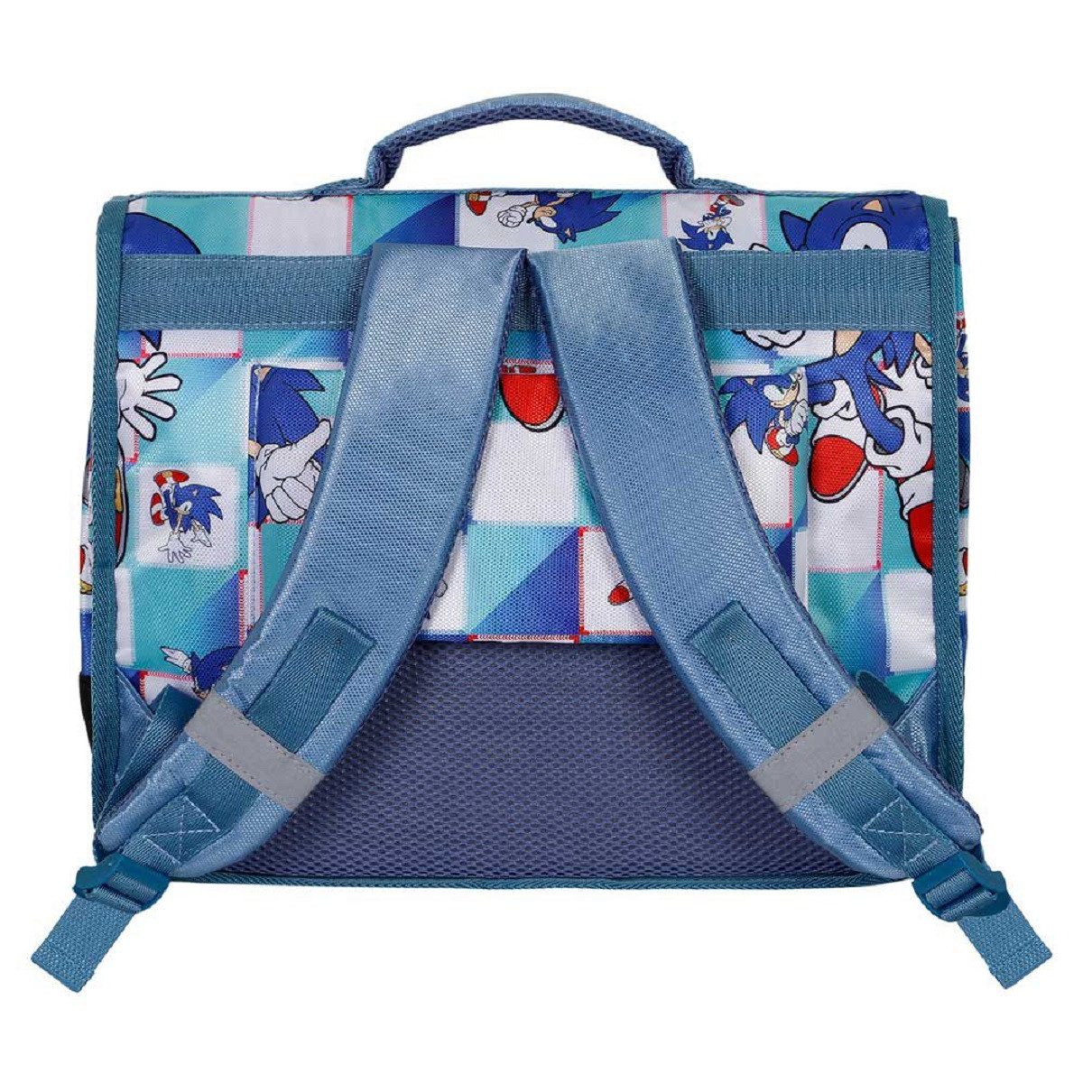 Sonic Schulranzen Schulranzen Dynamischer Rucksack für Kinder