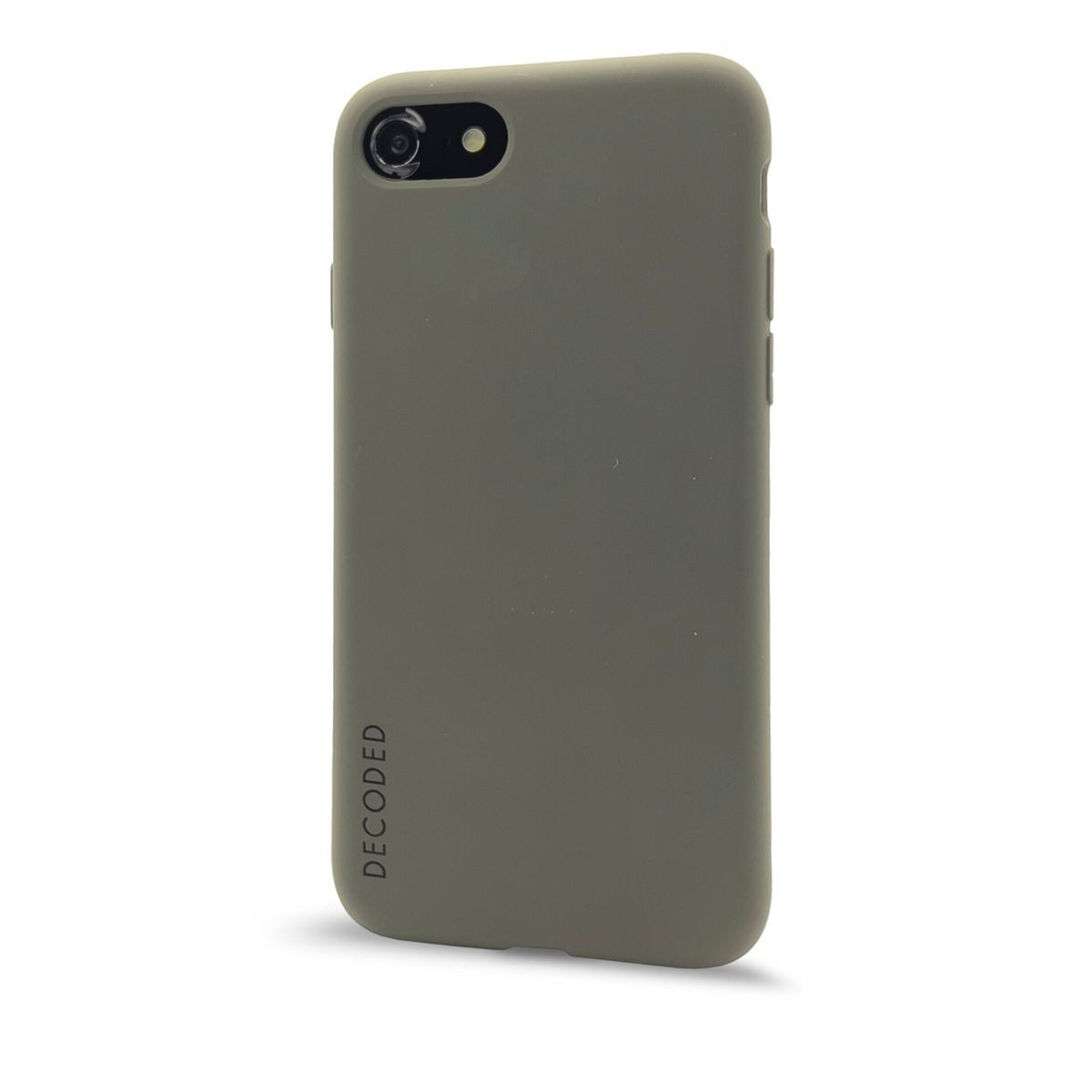 DECODED Smartphone-Hülle Silicone Backcover iPhone SE3/SE2/8/7/6s/6 Olive