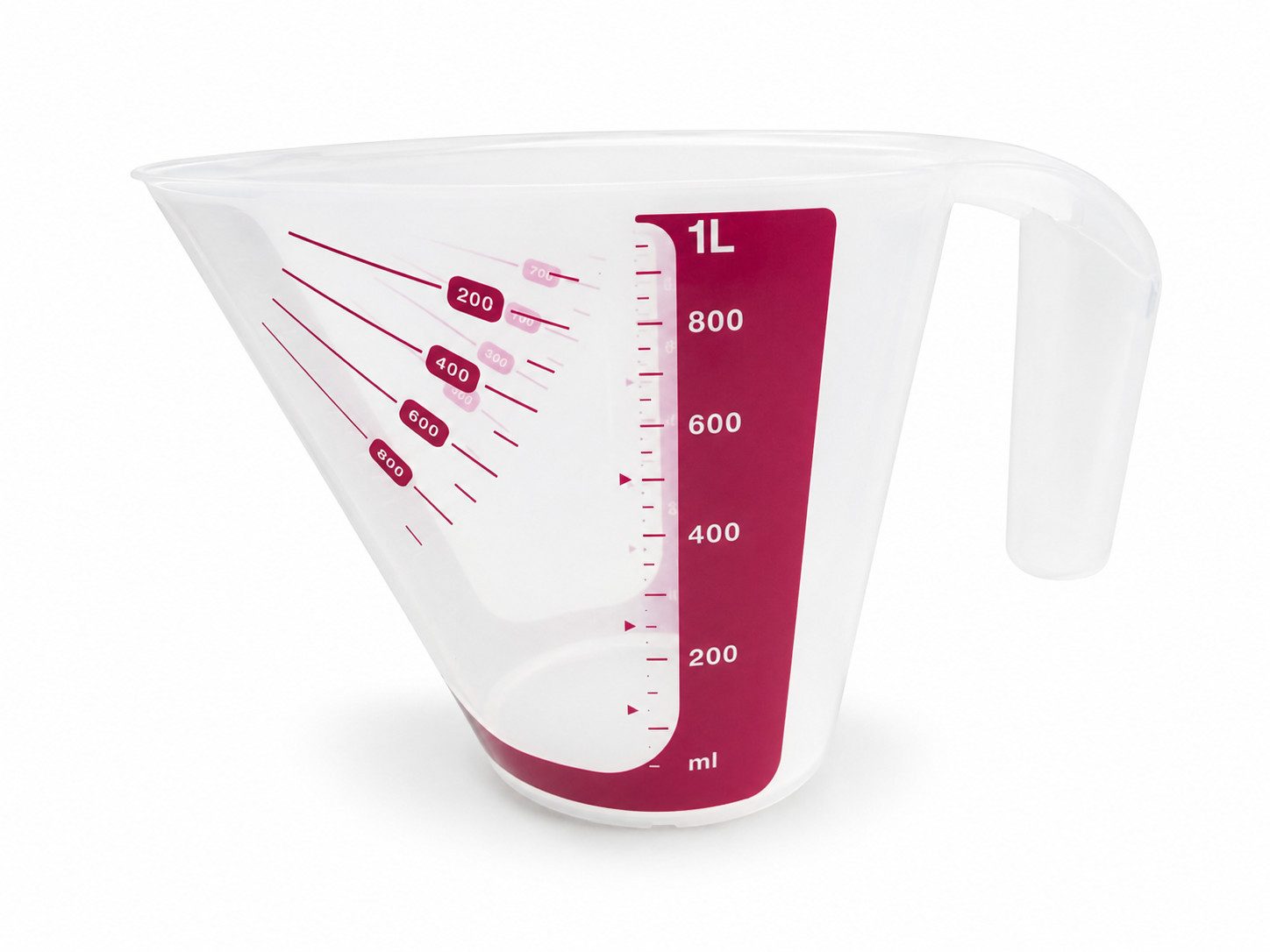 TUPPERWARE Messbecher Backen Messgenau 1,0 L Messbecher