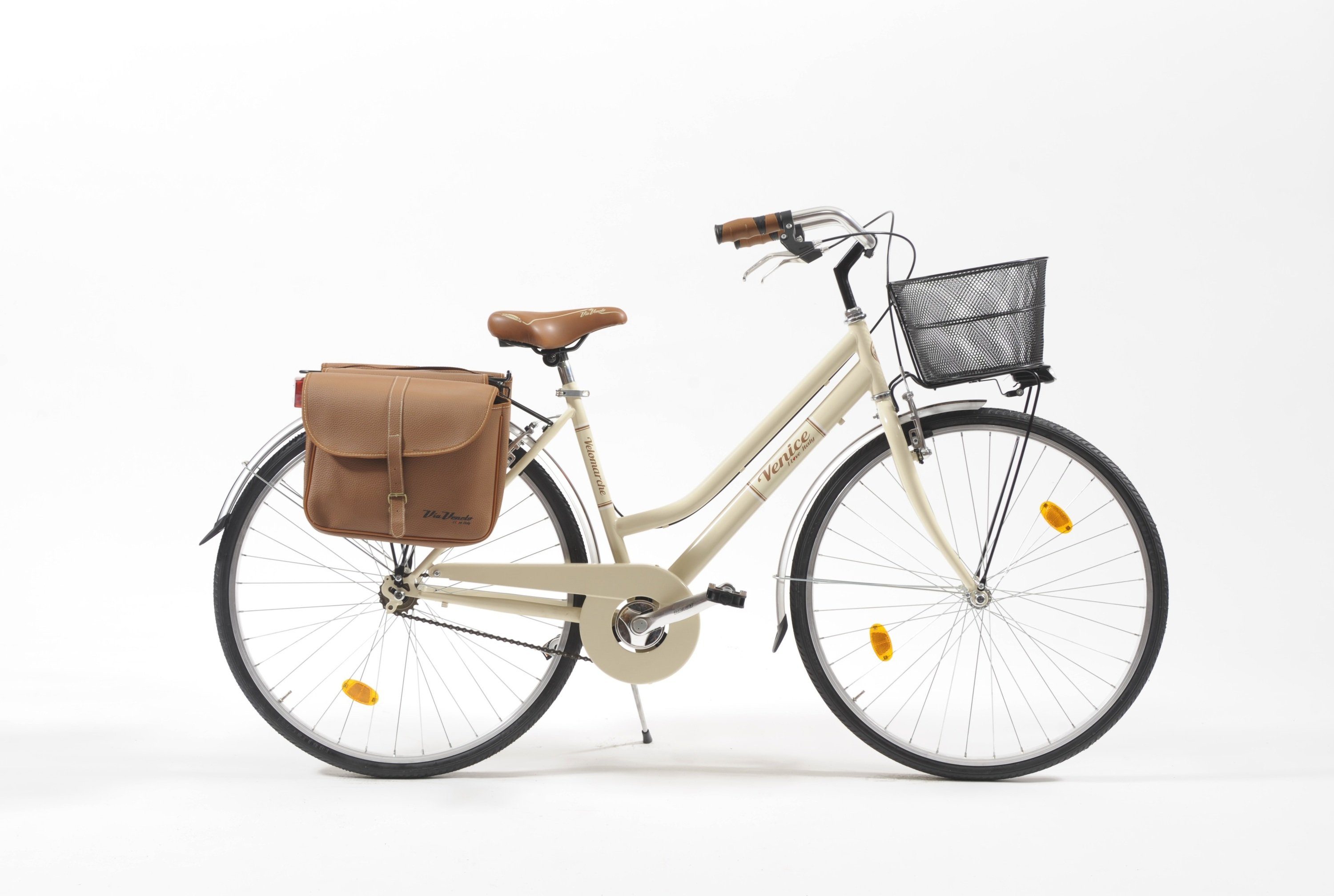 VENICE - I love Italy Cityrad, 0 Gang ohne Schaltung, ohne Schaltung, Retrobike ELEGANCE 28 Zoll