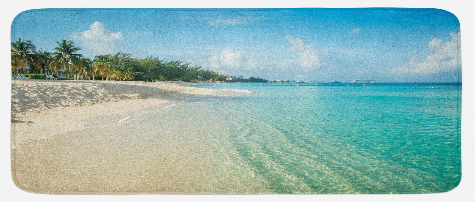 Küchenläufer »Plüsch Dekorative Küchenmatte mit rutschfester Rückseite