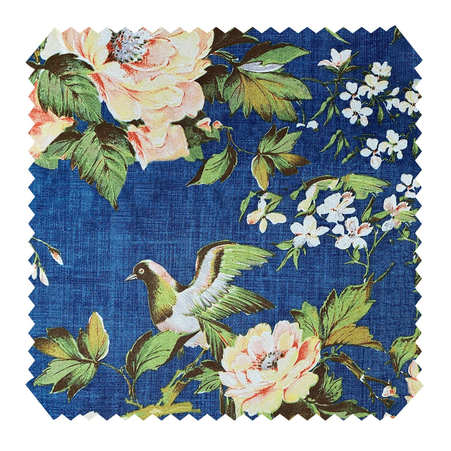 Stoff OXFORD 210D D220 Bluenight Romantic Printstoff Outdoor