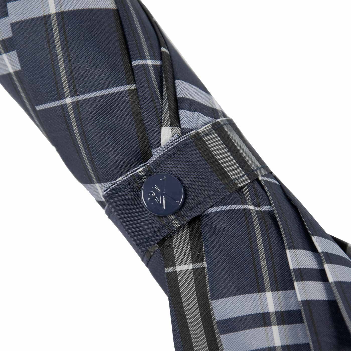 iX-brella Stockregenschirm Stützschirm mit Holzgriff - höhenverstellbar, sehr stabil, im klassischen Design