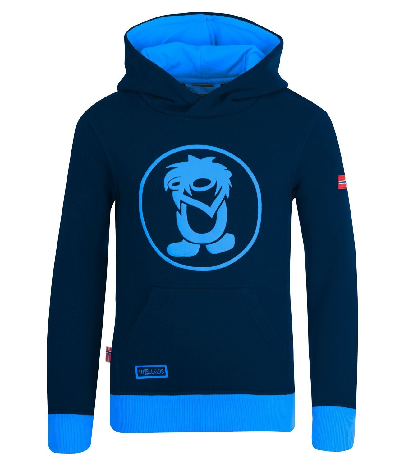 TROLLKIDS Hoodie Troll Marineblau/Mittelblau