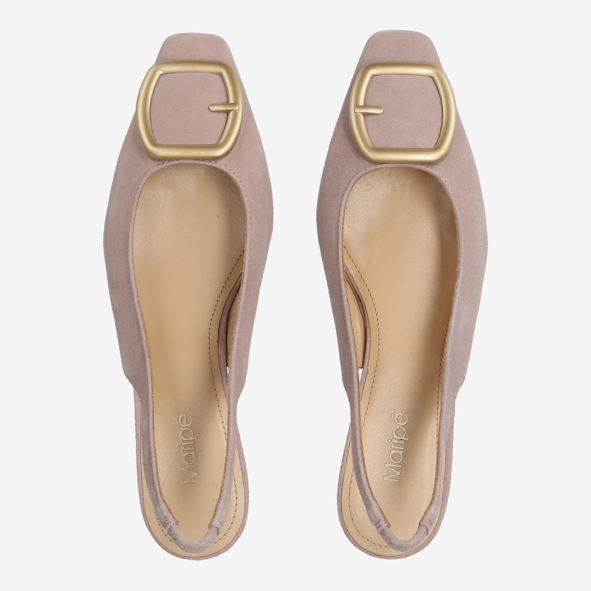 Maripé Maripé ARRUCA V.3 FLUX, Peeptoes & Slingpumps, Beige, Damen Peeptoepumps