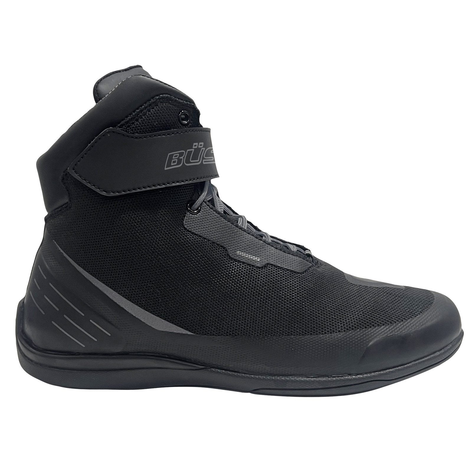 Büse Büse City Limit II Motorradschuhe Schwarz 42 Motorradstiefel (Packung, Antistatische und Öl- und Benzinfeste Sohle) motorradstiefel für herren
