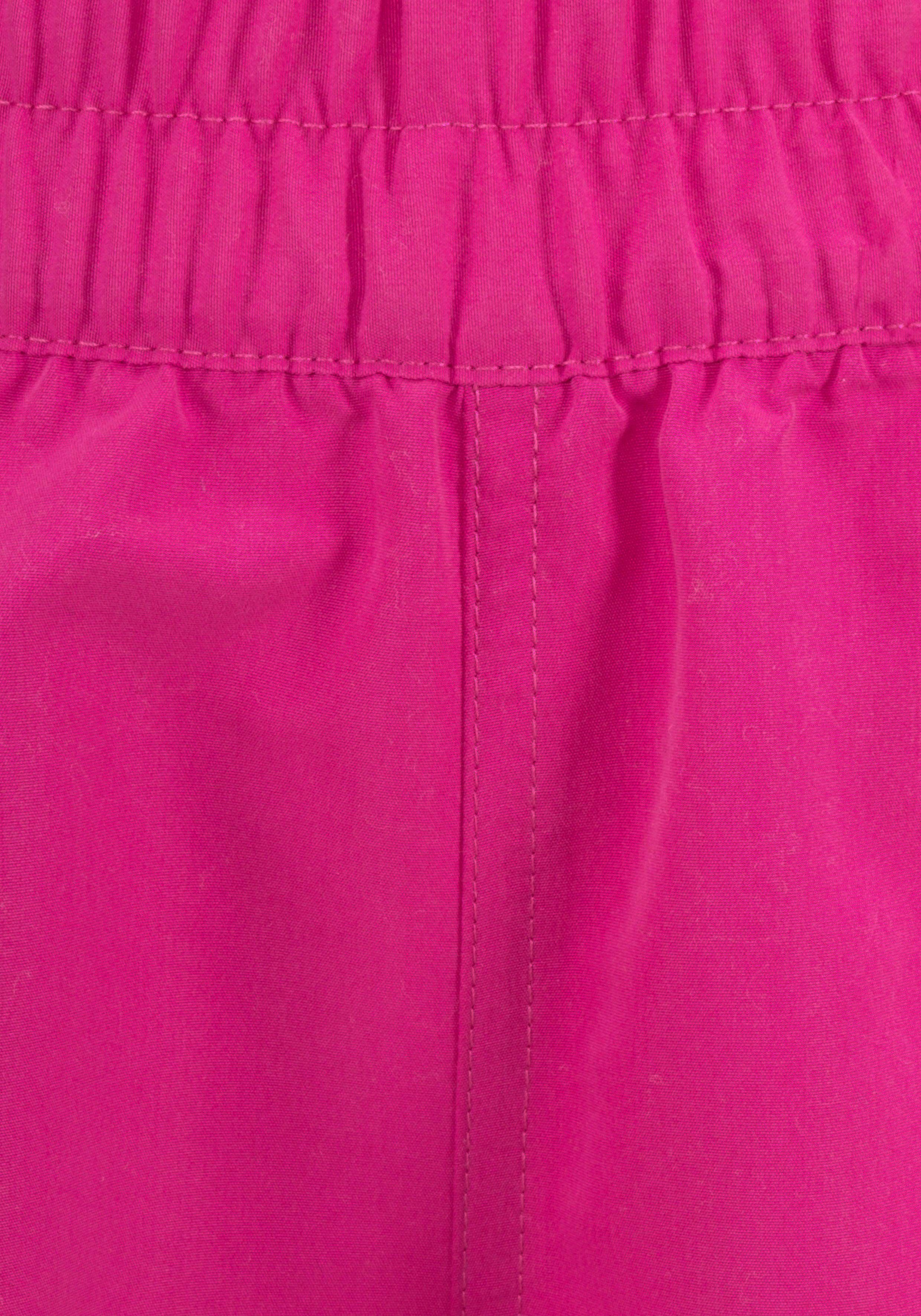 LASCANA Badeshorts aus pink Microfaser