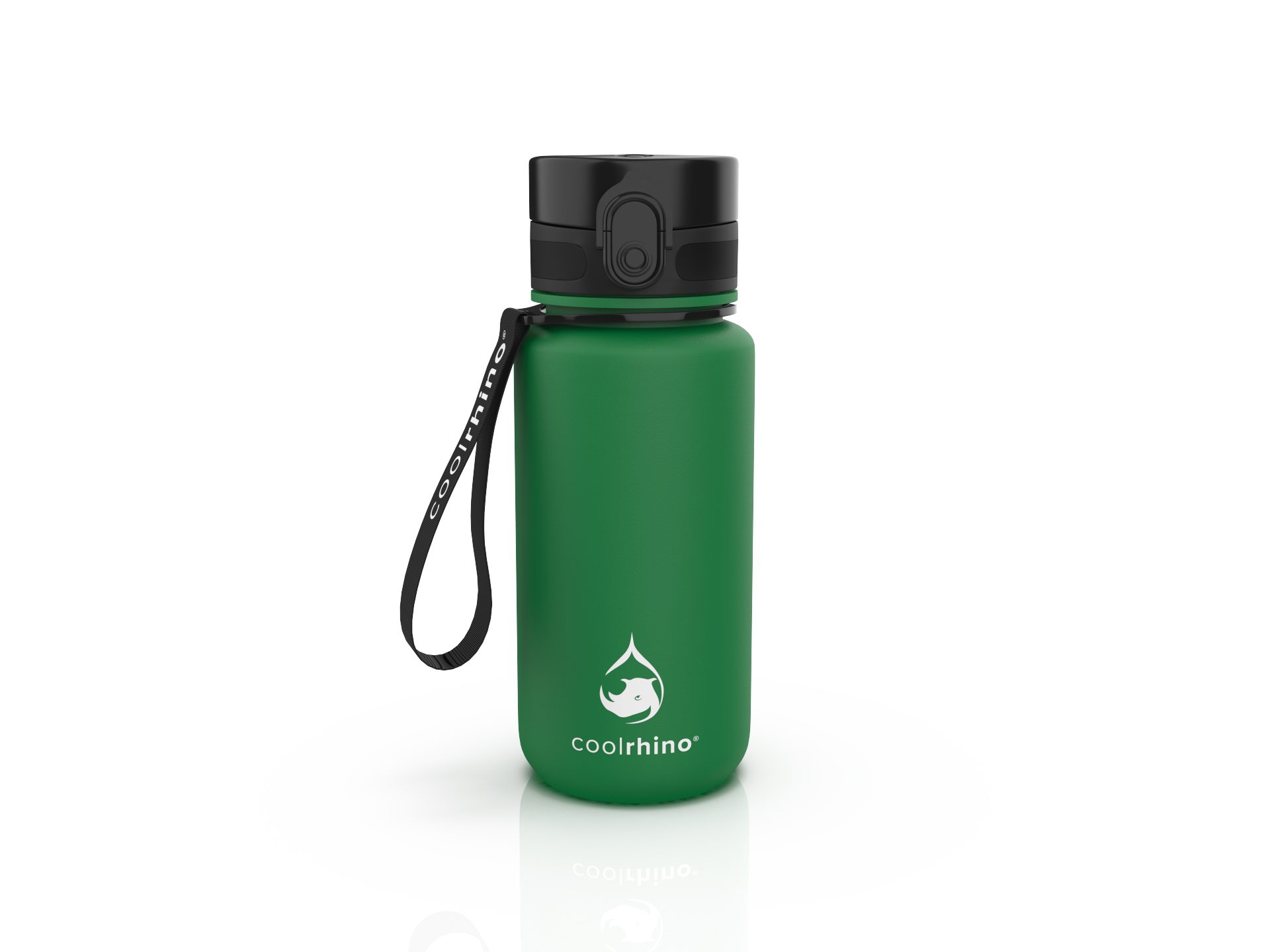 coolrhino Trinkflasche rhinoSport Tritan Sportflasche 350 ml, 650 ml, 1 liter, 1,5 l, Wasserflasche auslaufsicher für Sport, Outdoor, Schule und Fahrrad