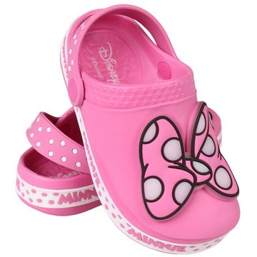 Sarcia.eu Minnie Mouse Disney Mädchen Crocks, leuchtende Schleife 29 EU / 11 UK Badeschuh