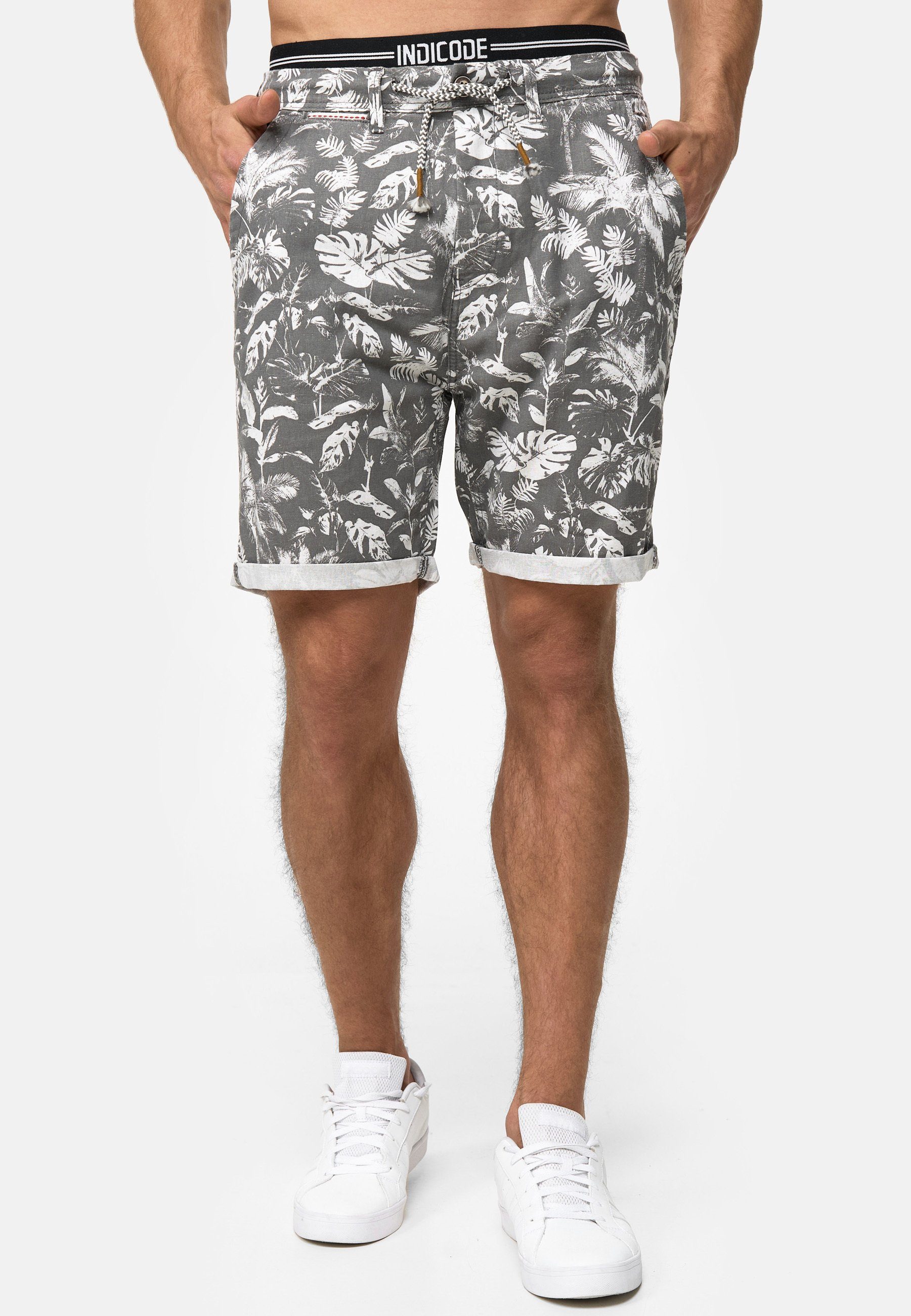 Indicode Chinoshorts Pewter Brayan