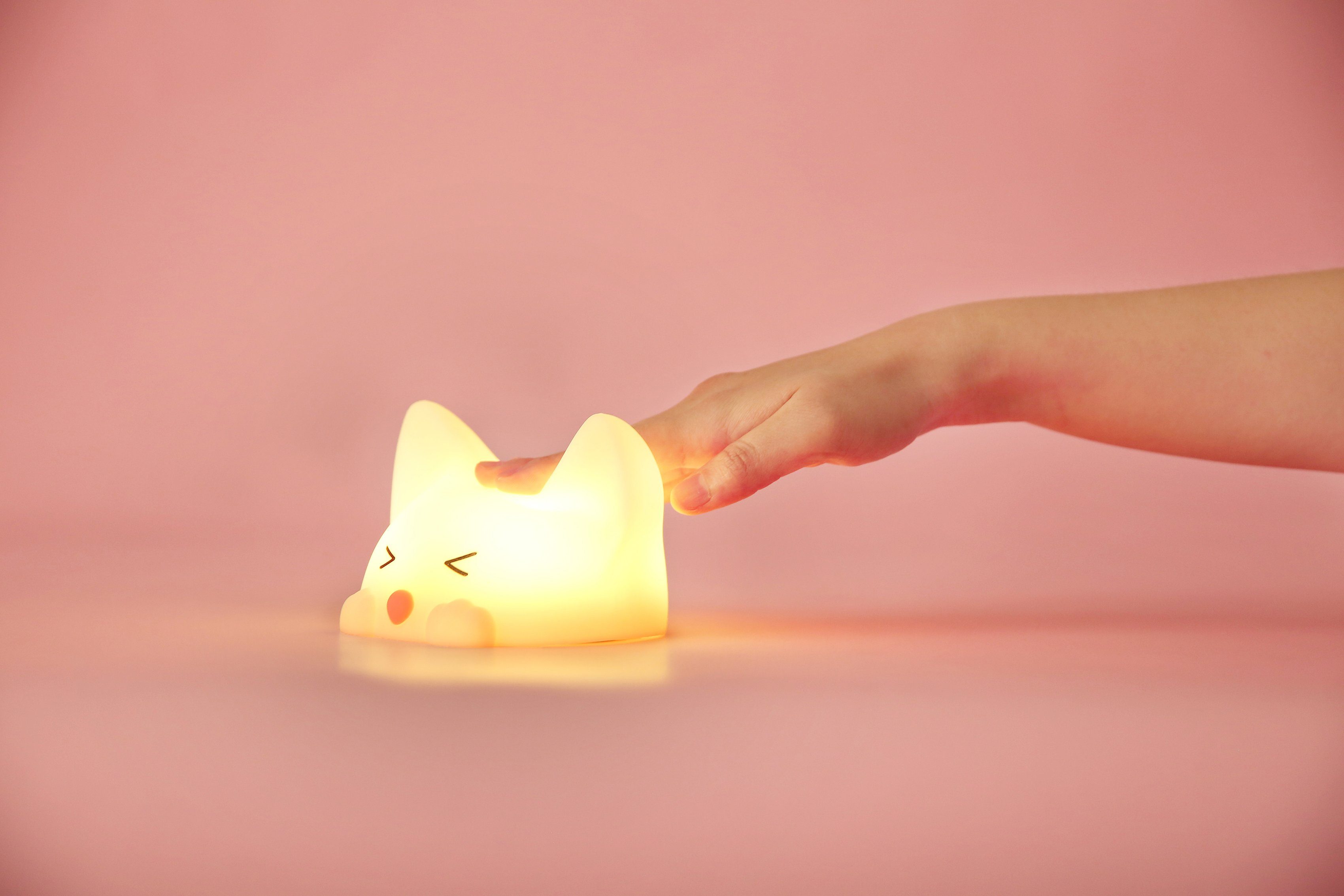 niermann LED Nachtlicht LED Catty Cat, fest Nachtlicht integriert, Cat Catty